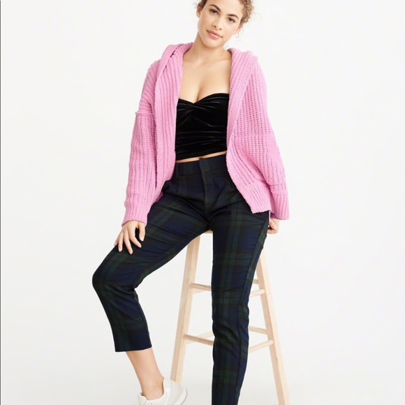 Abercrombie & Fitch Chenille Hooded Cardigan - Picture 2 of 5